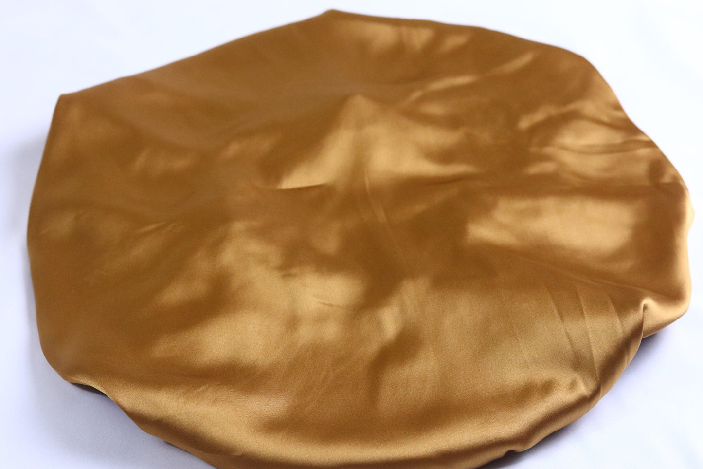 Handmade Brown Bogolan reversible satin lined bonnets, natural hair care caps,