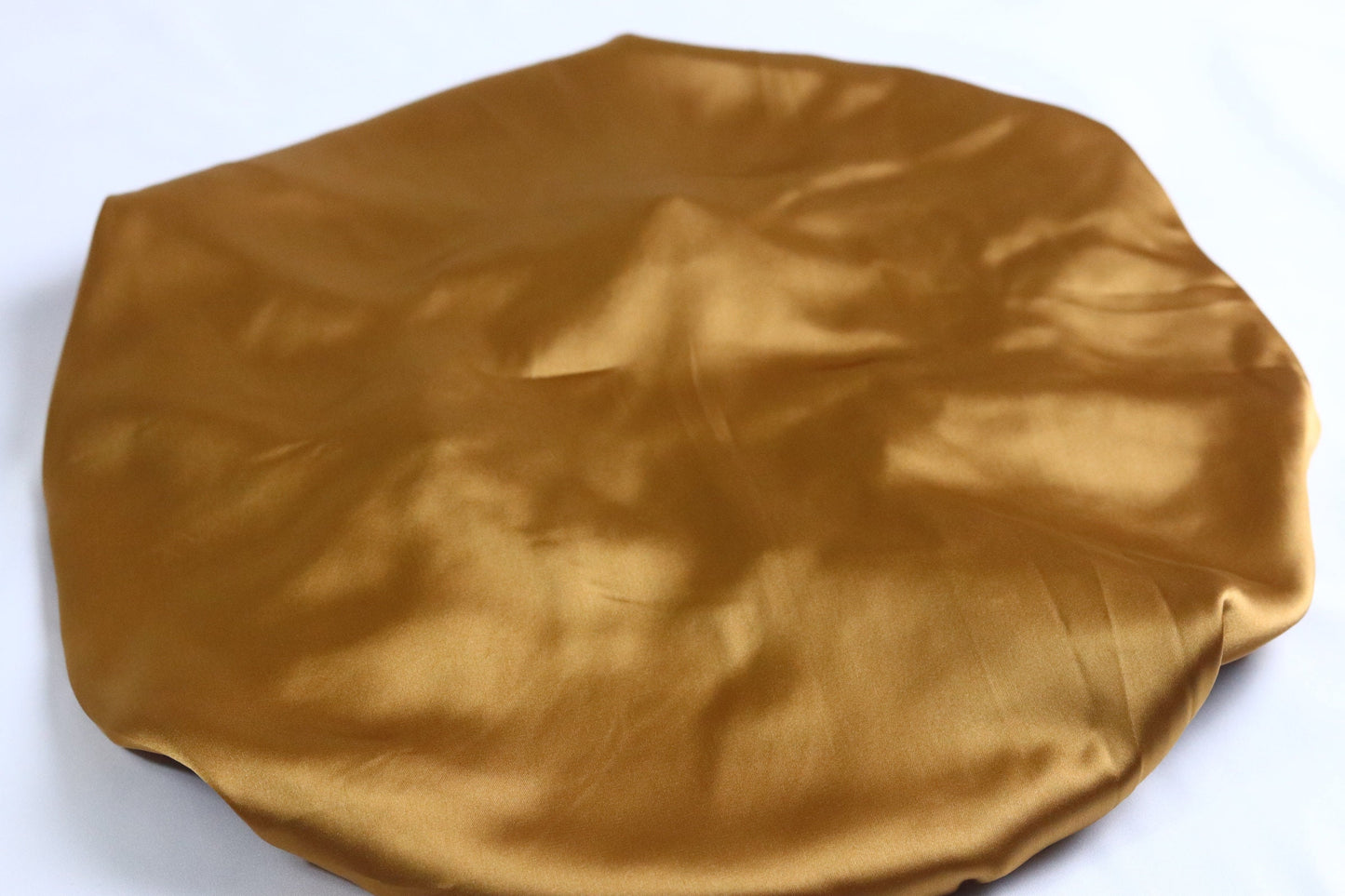 Handmade Brown Bogolan reversible satin lined bonnets, natural hair care caps,